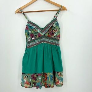 Whish NWT Harper rose tank elastic back baby doll